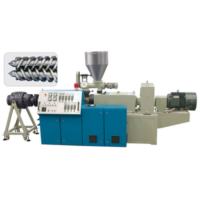 Tweeling van de de Extrudermachine van de Schroefpijp Plastic het Bladpvc Extruder