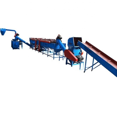 1000kg/H de model Automatische Verpletterende 1000 en Schoonmakende Lijn van de Productiepp/pe Verpletterende Was