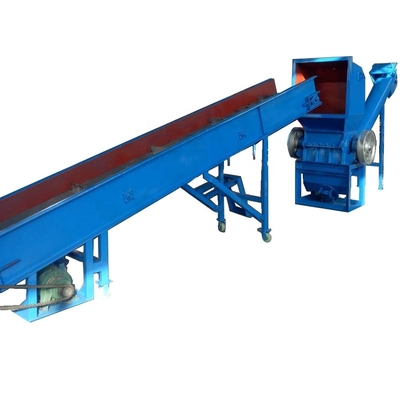 Mobiel pvc die Productielijn van het het Afval Verpletterende Zand van de Lijnsteen de Plastic pelletiseren
